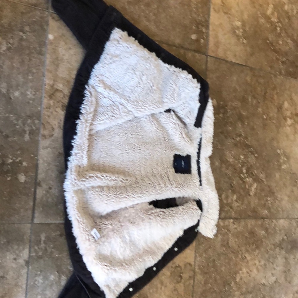 kids gap fur coat